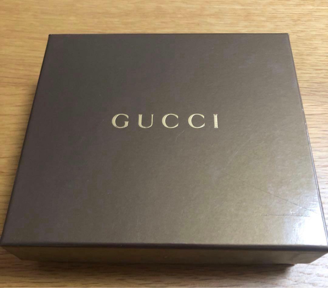 大人気　GUCCI GGキャンバス 二つ折り財布　ブラウン　箱付き　送料込み