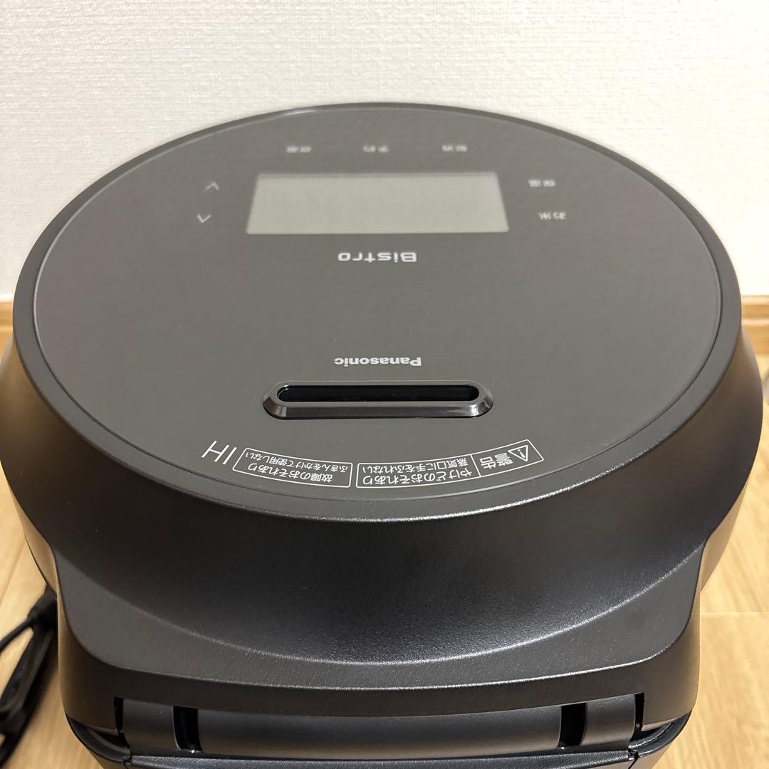 Panasonic 可変圧力IHジャー炊飯器 ビストロ SR-W10BB-K