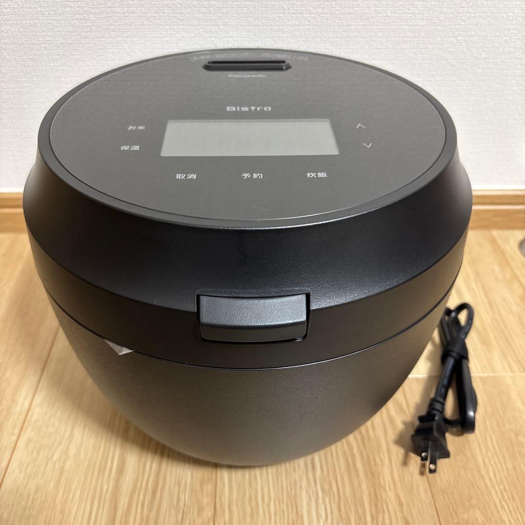 Panasonic 可変圧力IHジャー炊飯器 ビストロ SR-W10BB-K