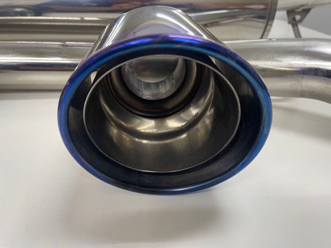 ま*る様 トヨタRAV4 ハイブリッド、PHV用エキゾースト　チタンフェイス　4