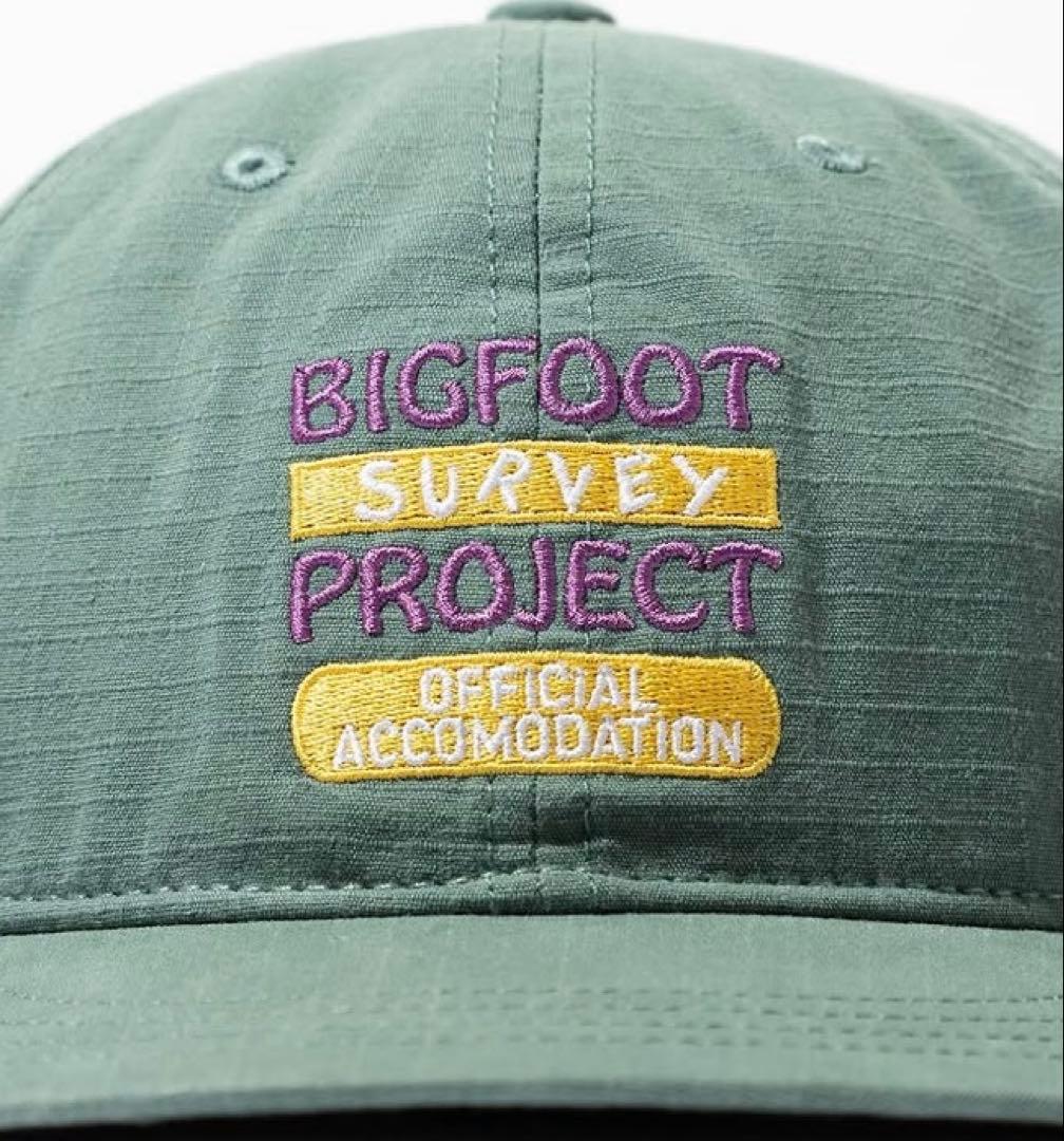 BIGFOOT SURVEY PROJECT 刺繍キャップ