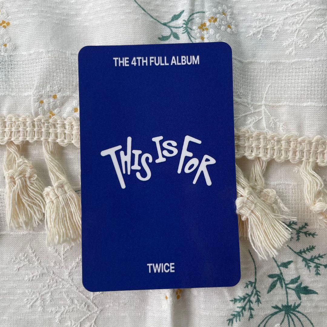 TWICE 7/13 THIS IS FOR サノク トレカ サナ 事前収録
