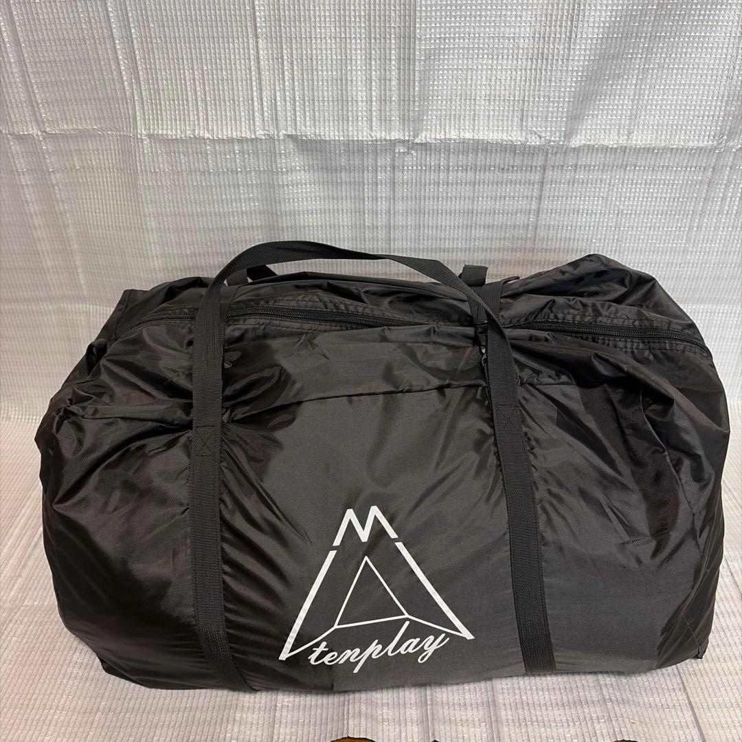 Tenplay G-TENT-M ブラック ドームテント