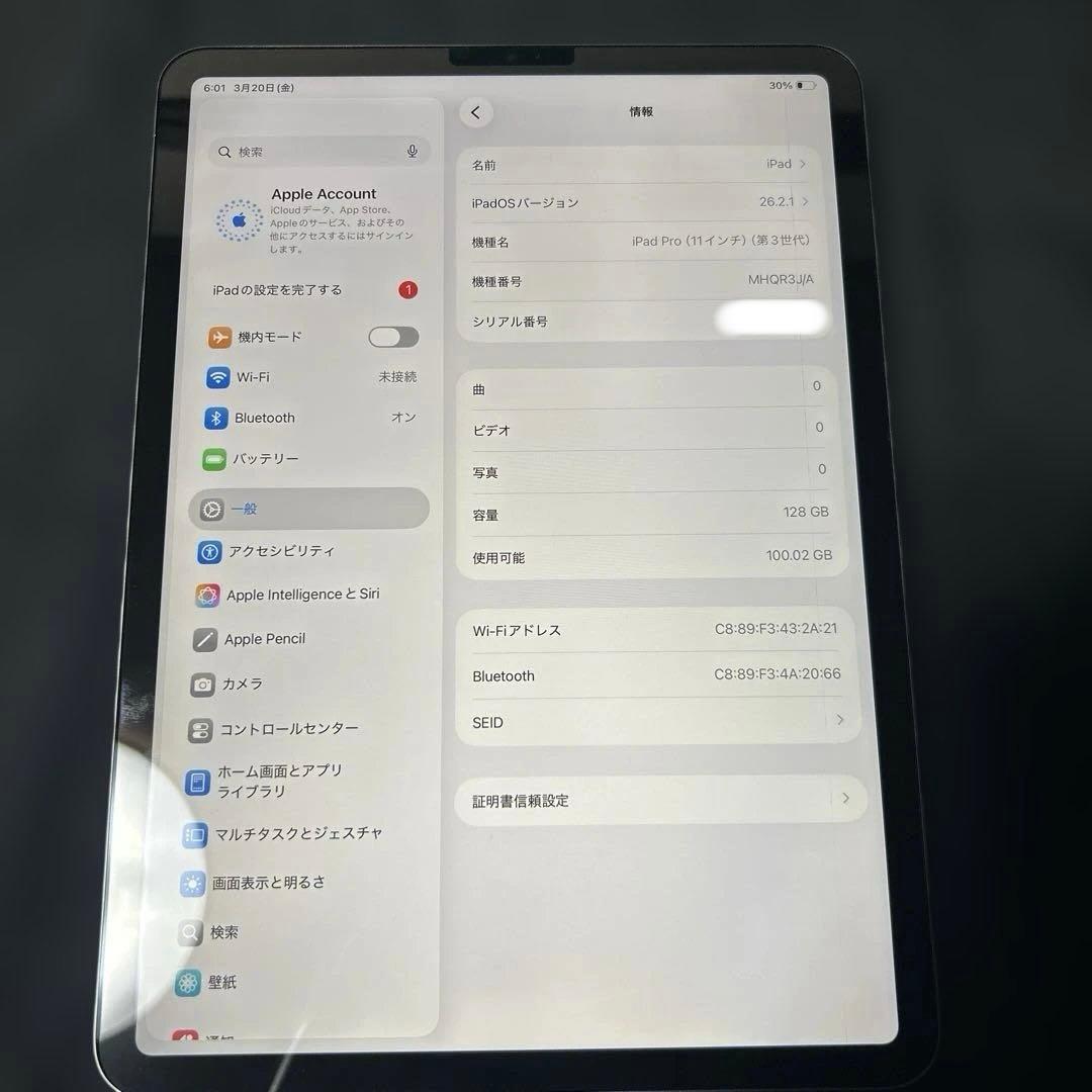 r*u様 【おまけ付】 iPad Pro 11インチ 第3世代 MHQR3J/A