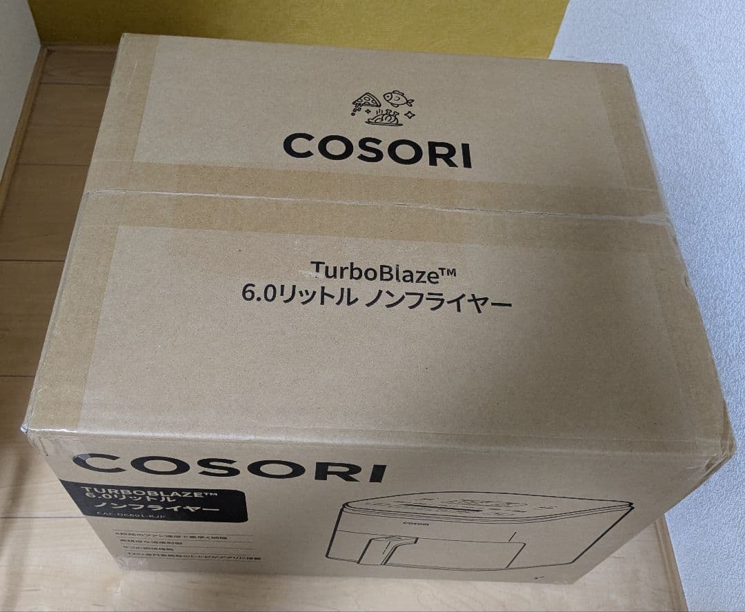 COSORI DCモーター 6.0L ノンフライヤー ブラック