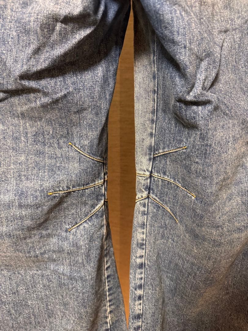 <FANAL>DIESEL レディース デニム カーゴパンツ ルーズフィット