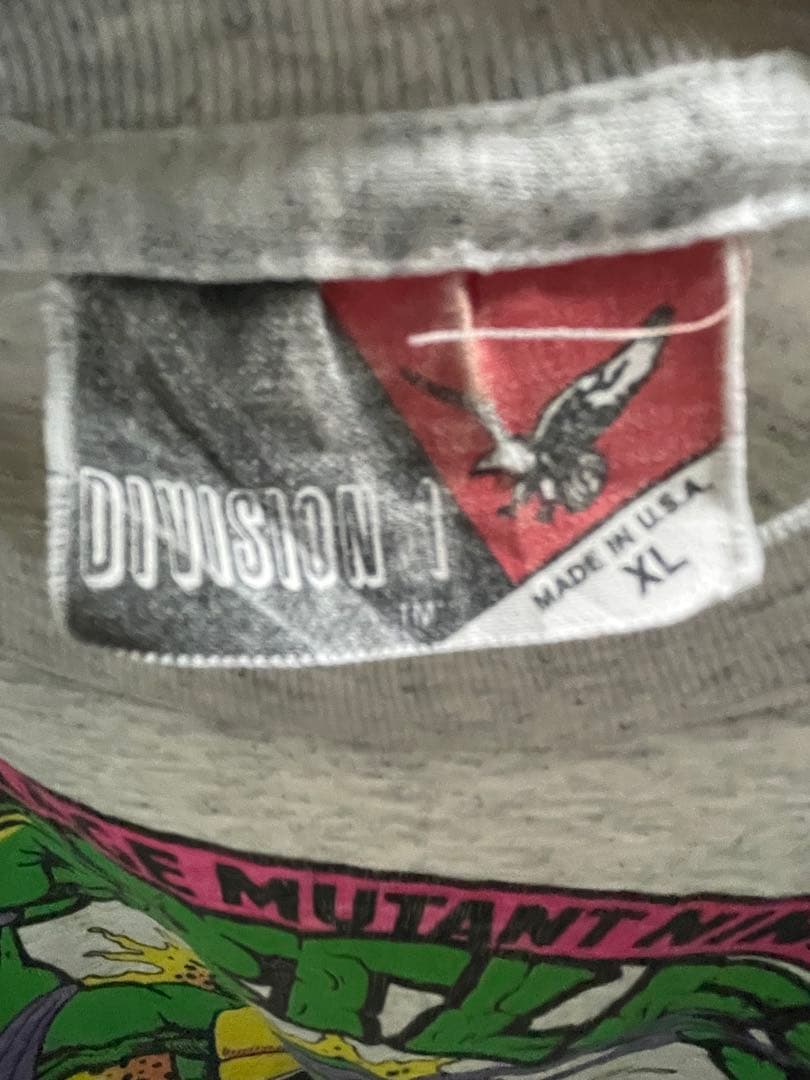 デ*ん様 ヴィンテージ タートルズ turtles Tシャツ usa製　XL ド