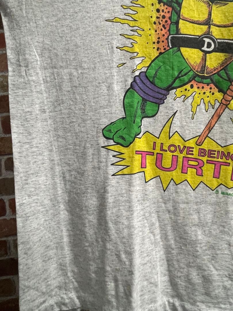 デ*ん様 ヴィンテージ タートルズ turtles Tシャツ usa製　XL ド