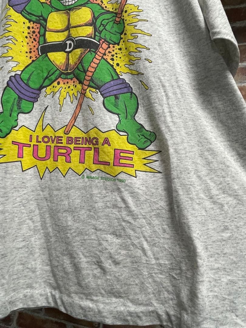 デ*ん様 ヴィンテージ タートルズ turtles Tシャツ usa製　XL ド