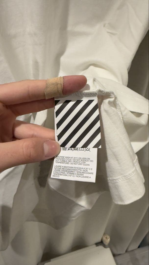 Off-White オフホワイト Tシャツ ホワイト XS