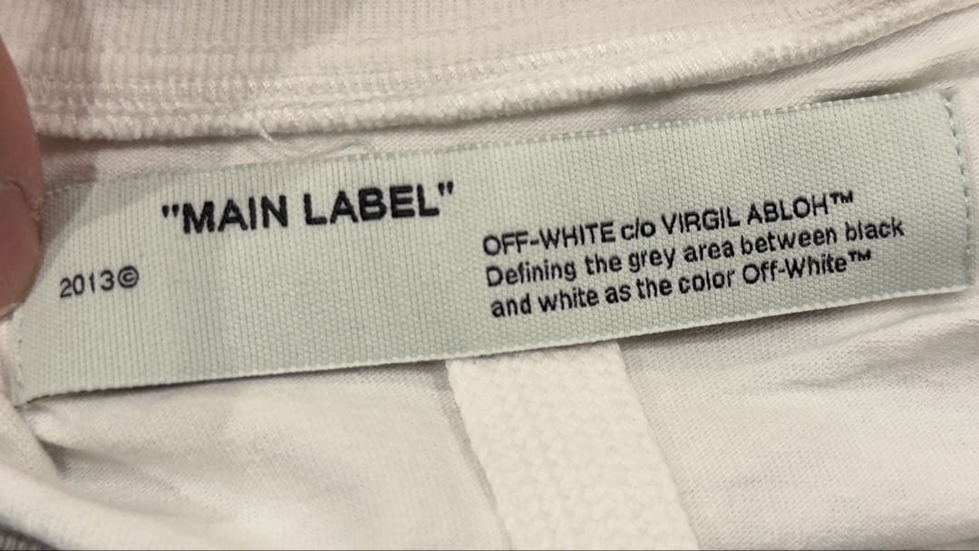 Off-White オフホワイト Tシャツ ホワイト XS