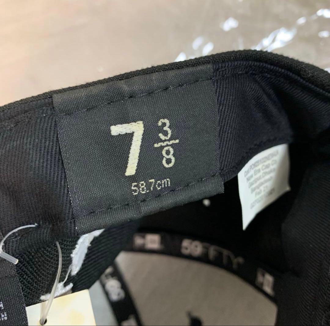 【レア】【値下げ】Supreme New Era 7 3/8 キャップ