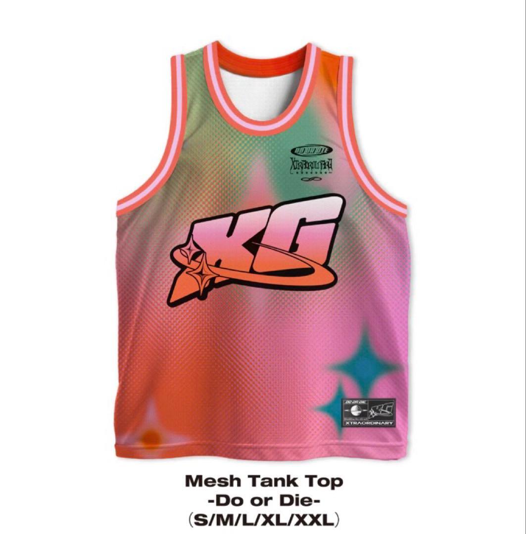 【XG】 Mesh Tank Top -Do or Die- Sサイズ