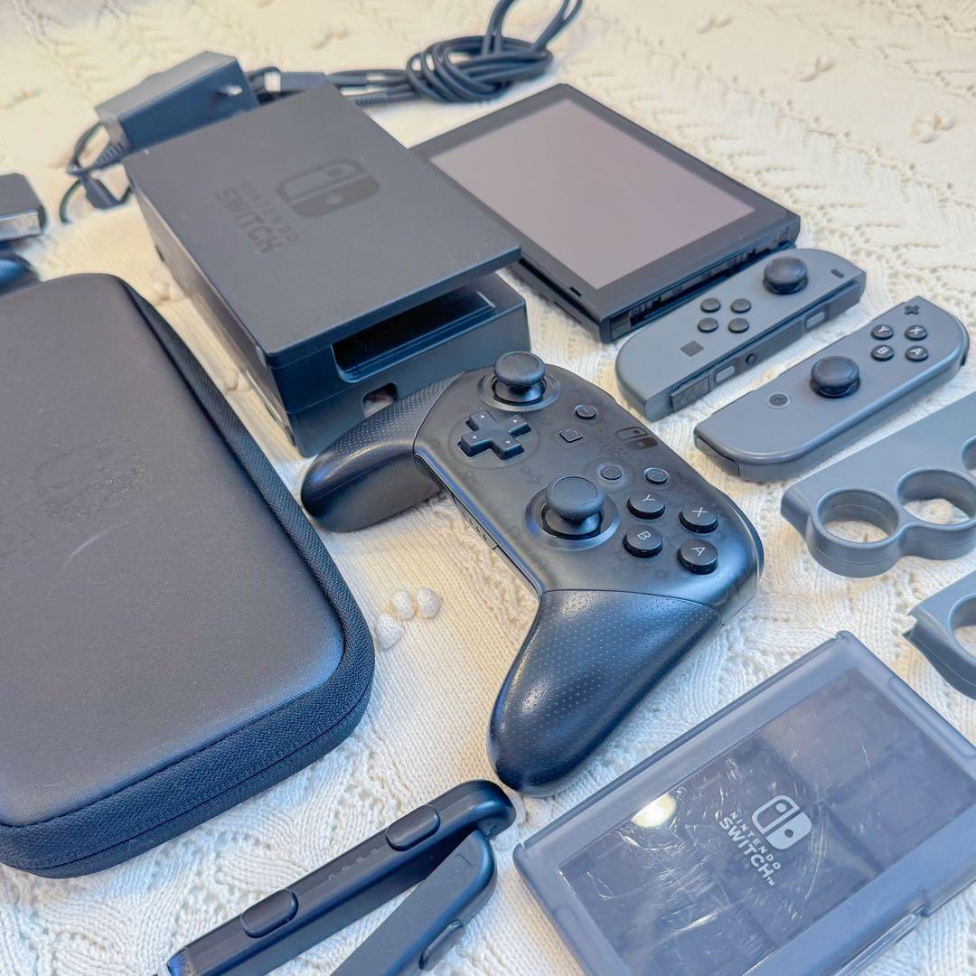 Nintendo Switch本体 Proコントローラー 他 アクセサリー　多数