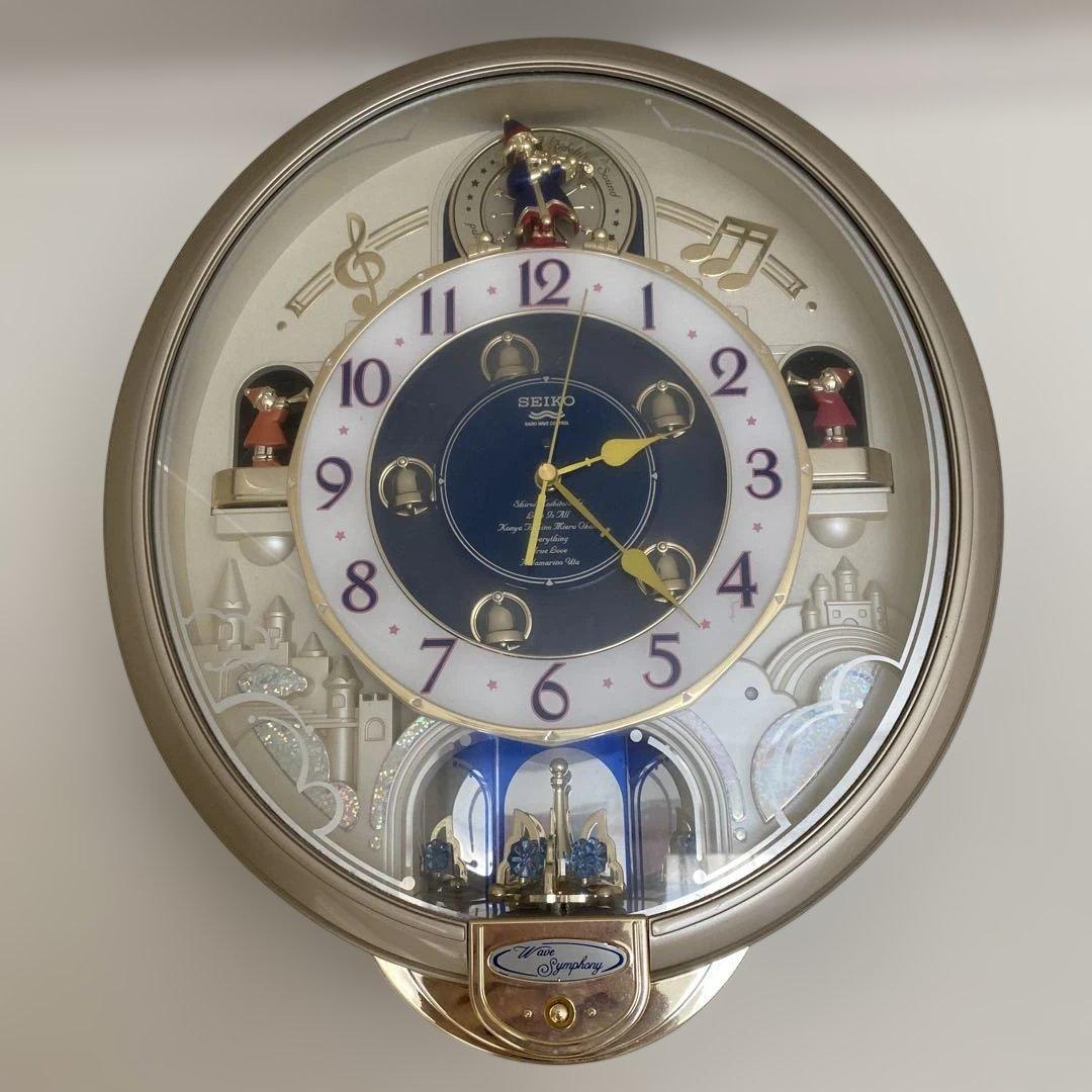 SEIKO Wave Symphony 掛時計 音楽付き　からくり時計