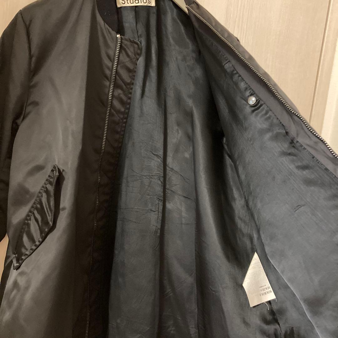 最終セールacnestudios ma-1 ロング丈　ジャケット　お値下げ不可