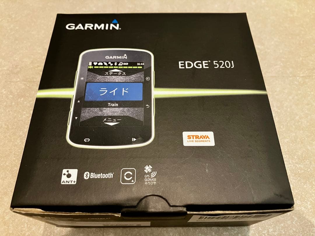 GARMIN(ガーミン) Edge520J　箱説明書付