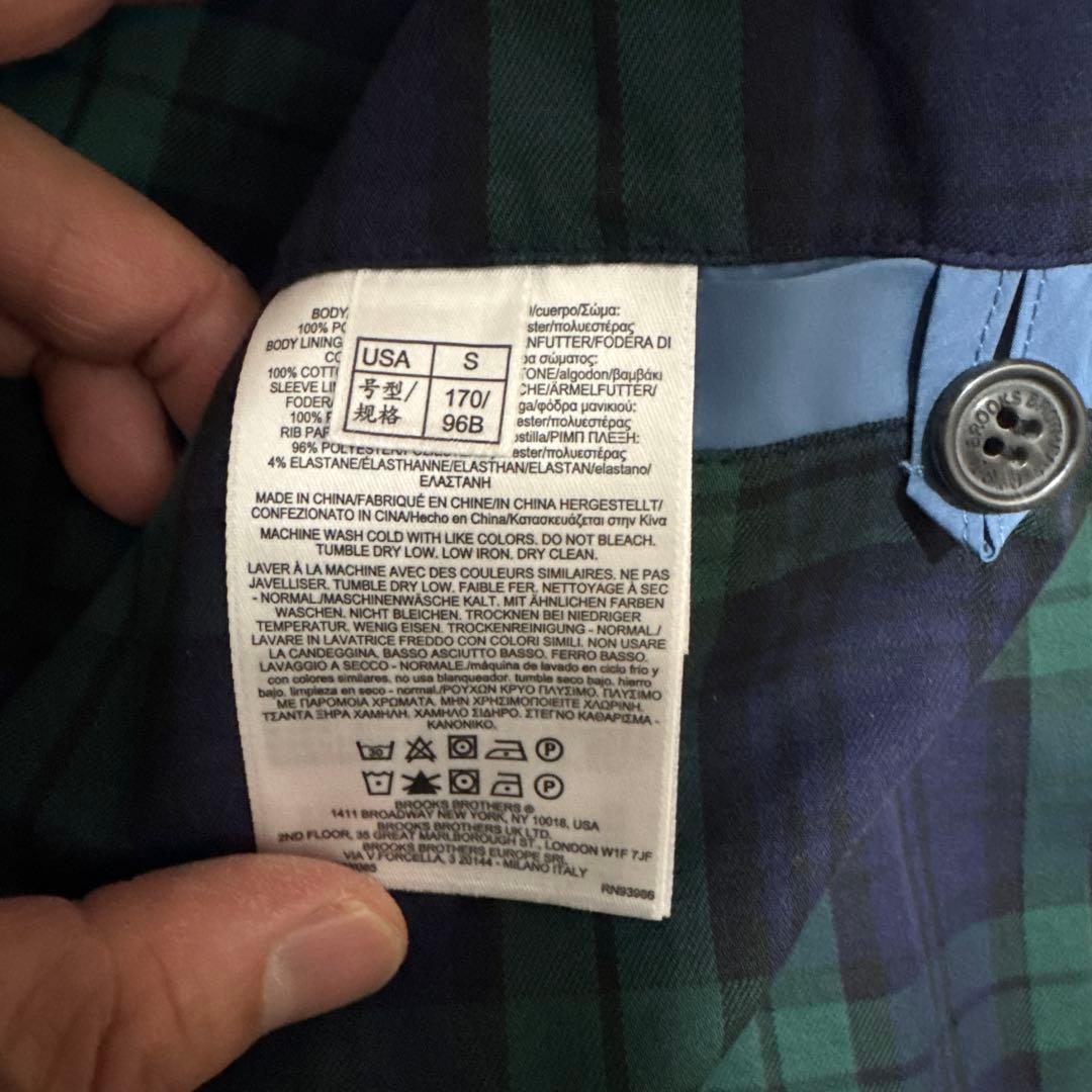 試着のみ brooks brothers スイングトップ ブルゾン S