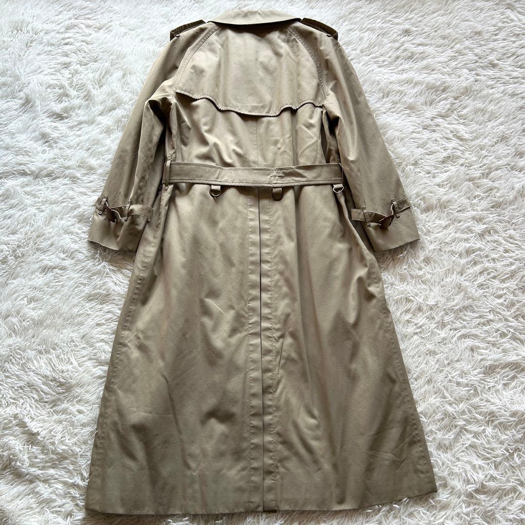 【極美品】バーバリー　トレンチコート　ノバチェック ライナー　ロング丈　M相当