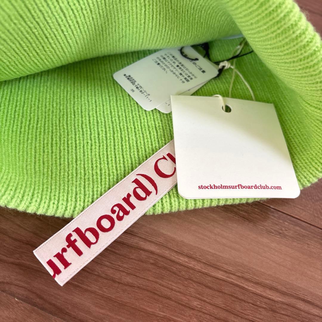 【新品】Stockholm Surfboard Clubニット帽/ストックホルム