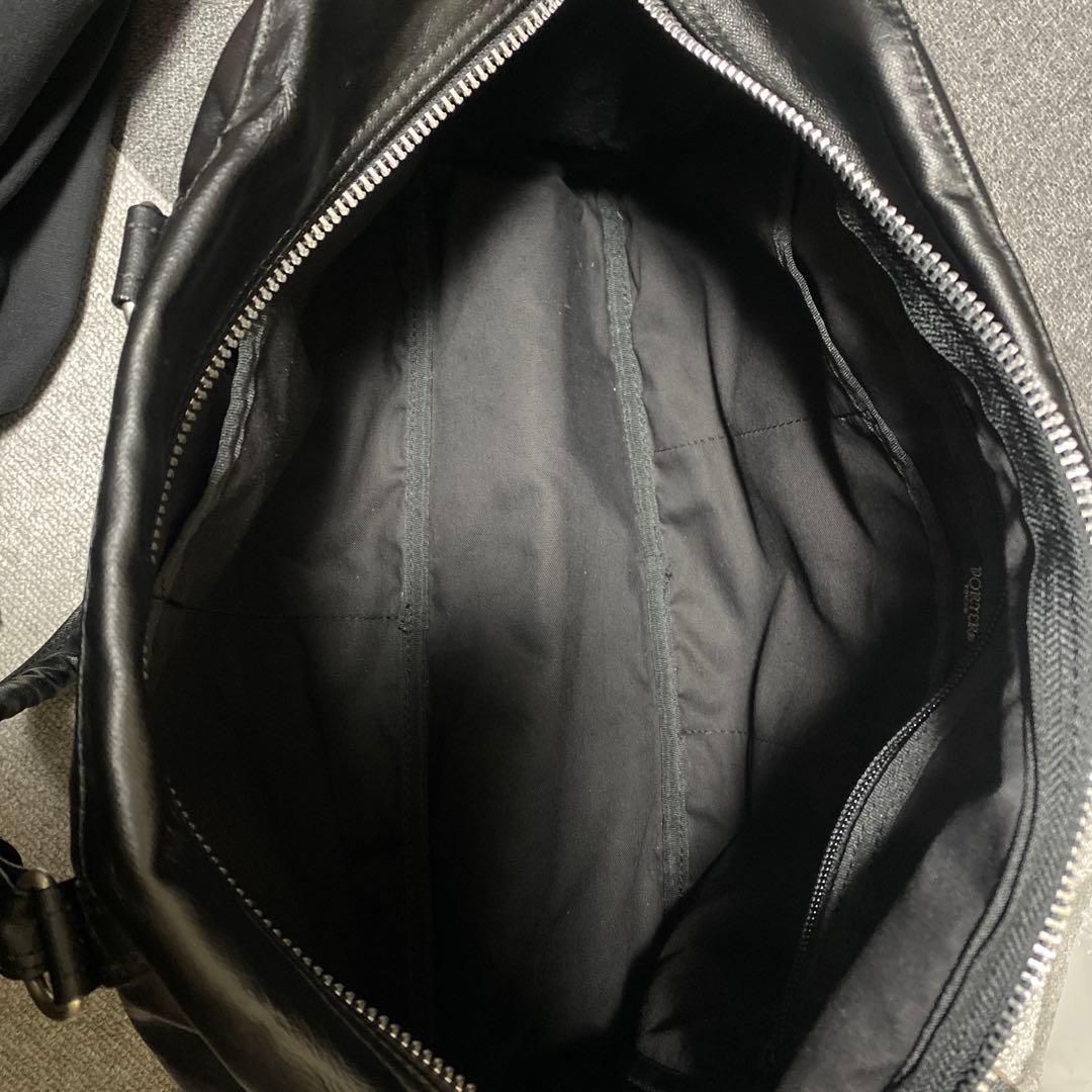 PORTERフリースタイル ブラックボストンバッグ