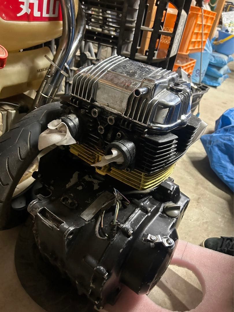 cb250tエンジン
