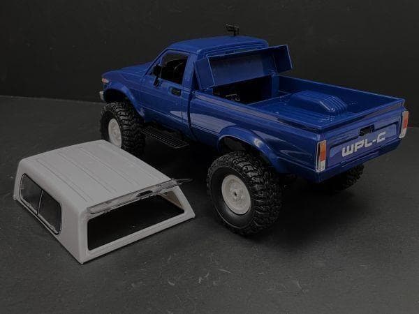 技術基準適合証明済 WPL C-24 1/16 ピックアップトラック 青