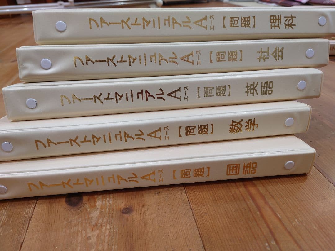 学習参考書セット ファーストマニュアルA 高校受験対策