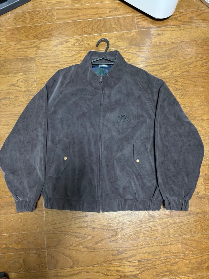 UMBRO ブラッシュド スタンドカラー ブルゾン