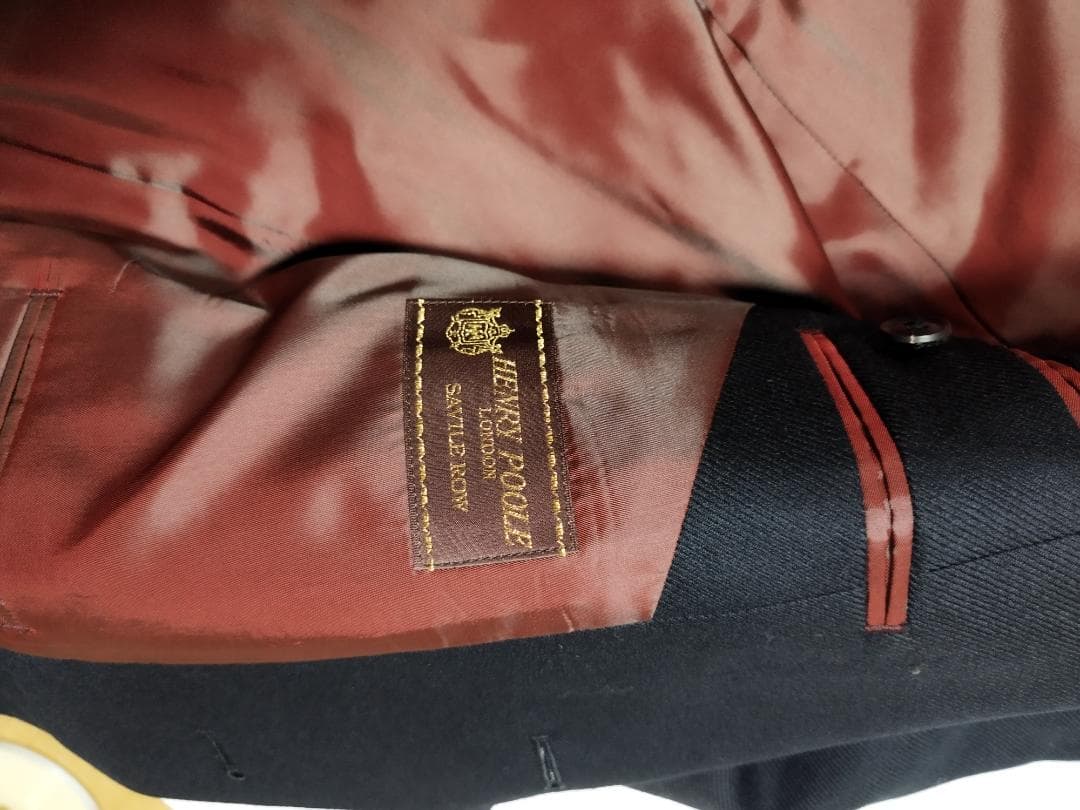 メンズブレザー ロンドン最高級テーラー HENRY POOLE