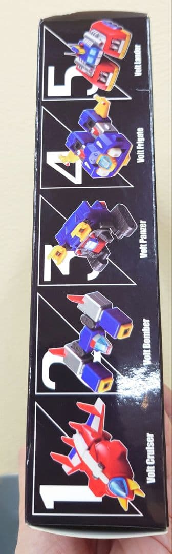 アクショントイズ ミニディフォルメ ボルテスV　合体ロボ　フィギュア