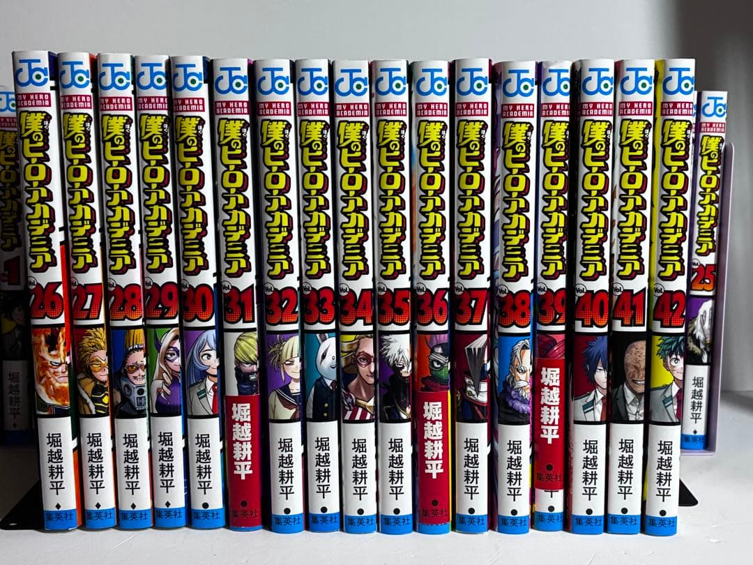 僕のヒーローアカデミア　全巻　1巻から42巻　全巻セット