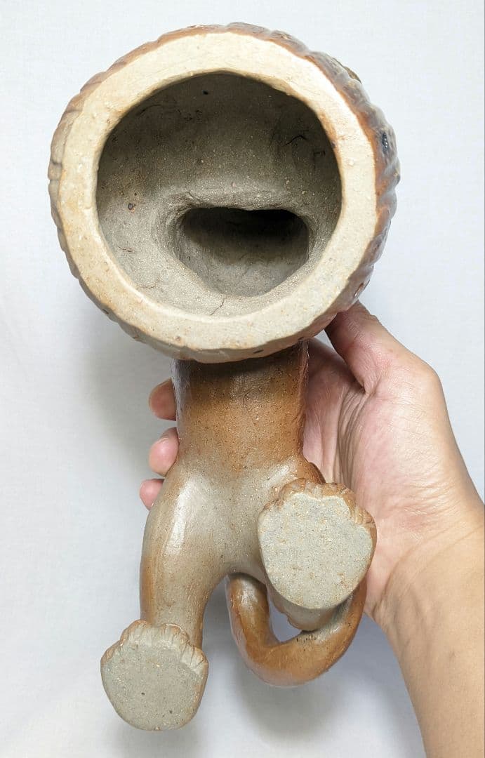 伝統工芸士 太田富夫 備前焼 寅置物 虎 縁起物 工芸品 干支 陶彫 オブジェ