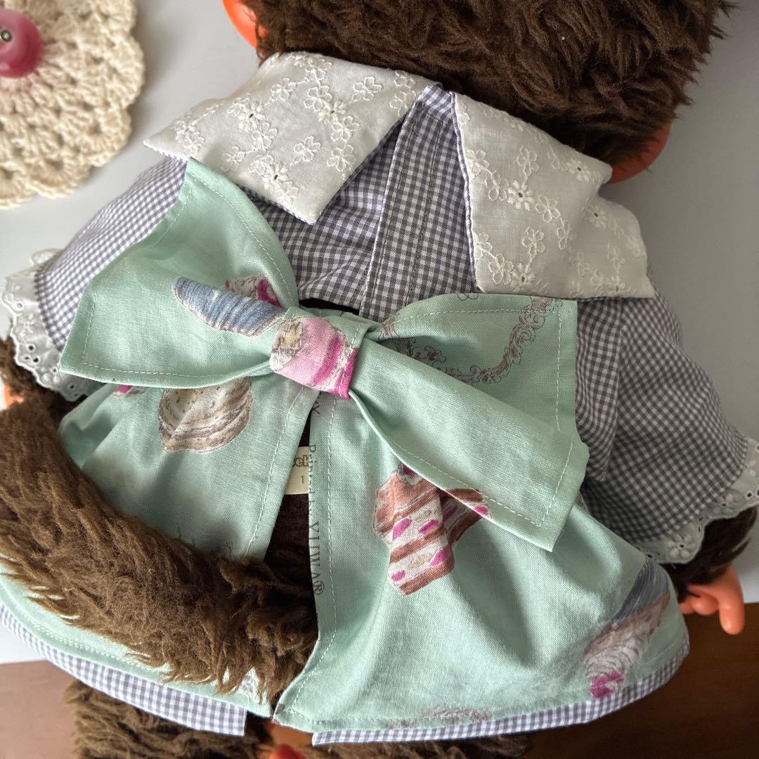 モンチッチＬサイズハンドメイド服（前後どっちでもOK♪アウター他）
