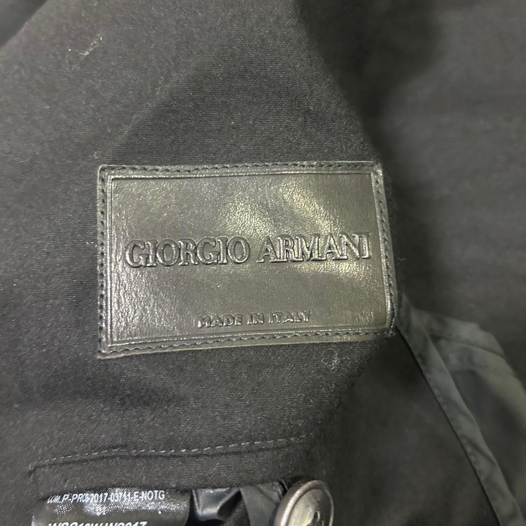 Giorgio Armani ブラック テーラードジャケット