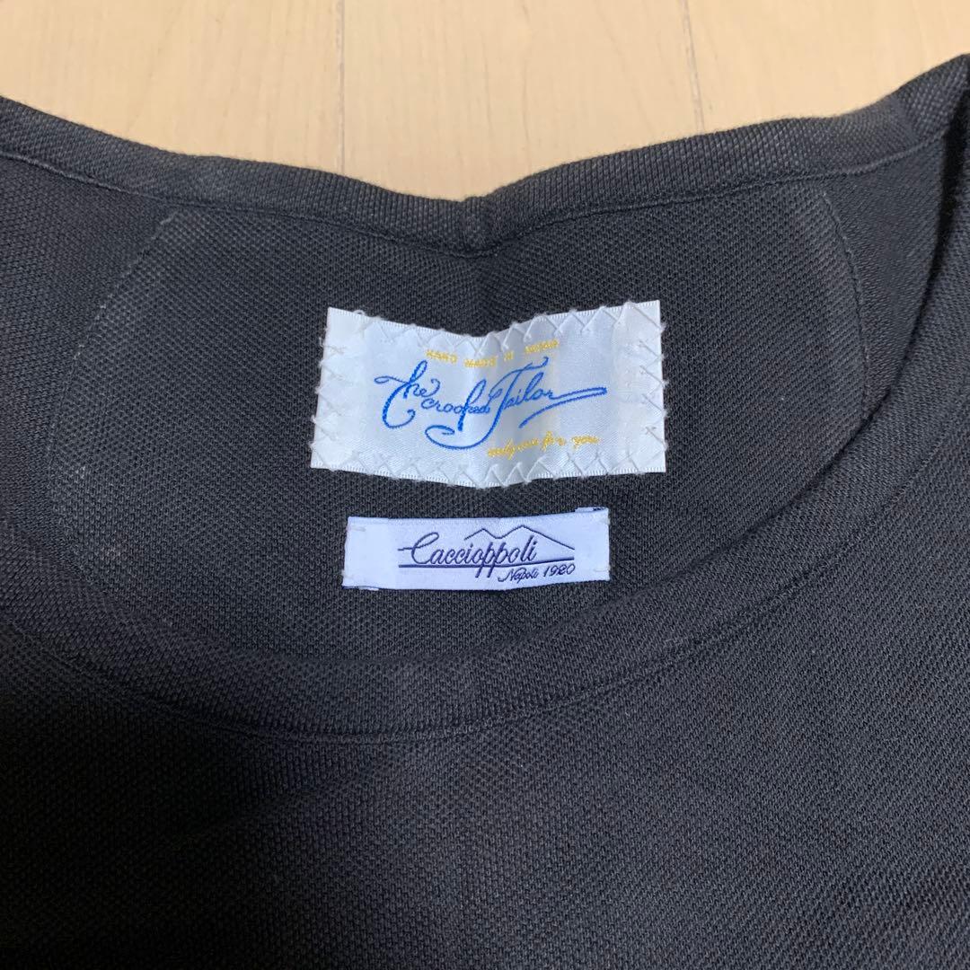 the crooked tailor ポケット Tシャツ　ブラウン　50