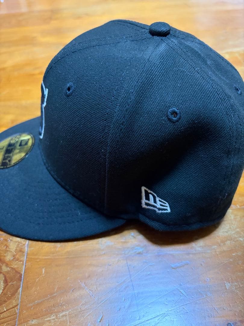 Supreme 59FIFTY ブラックキャップ 7 1/4