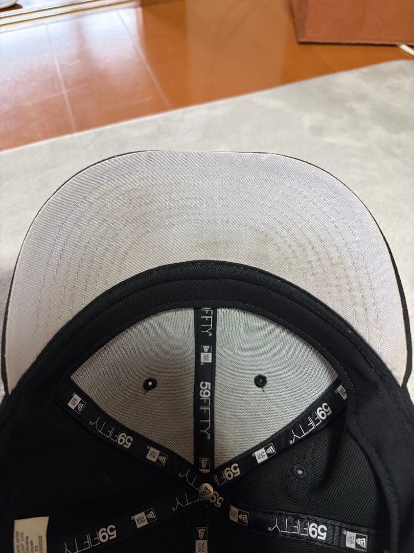 Supreme 59FIFTY ブラックキャップ 7 1/4