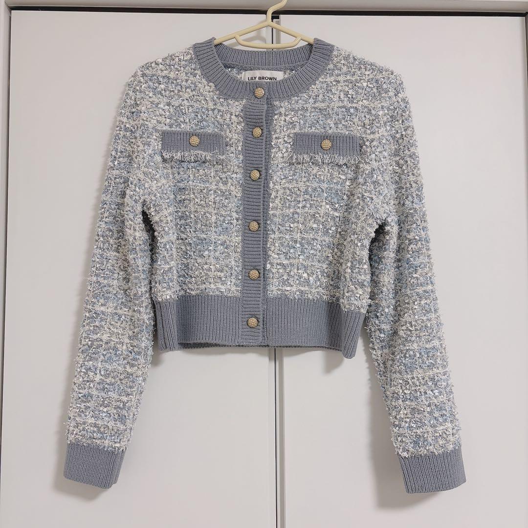【新品未使用】LILY BROWN 福袋2026 カーディガン 完売品
