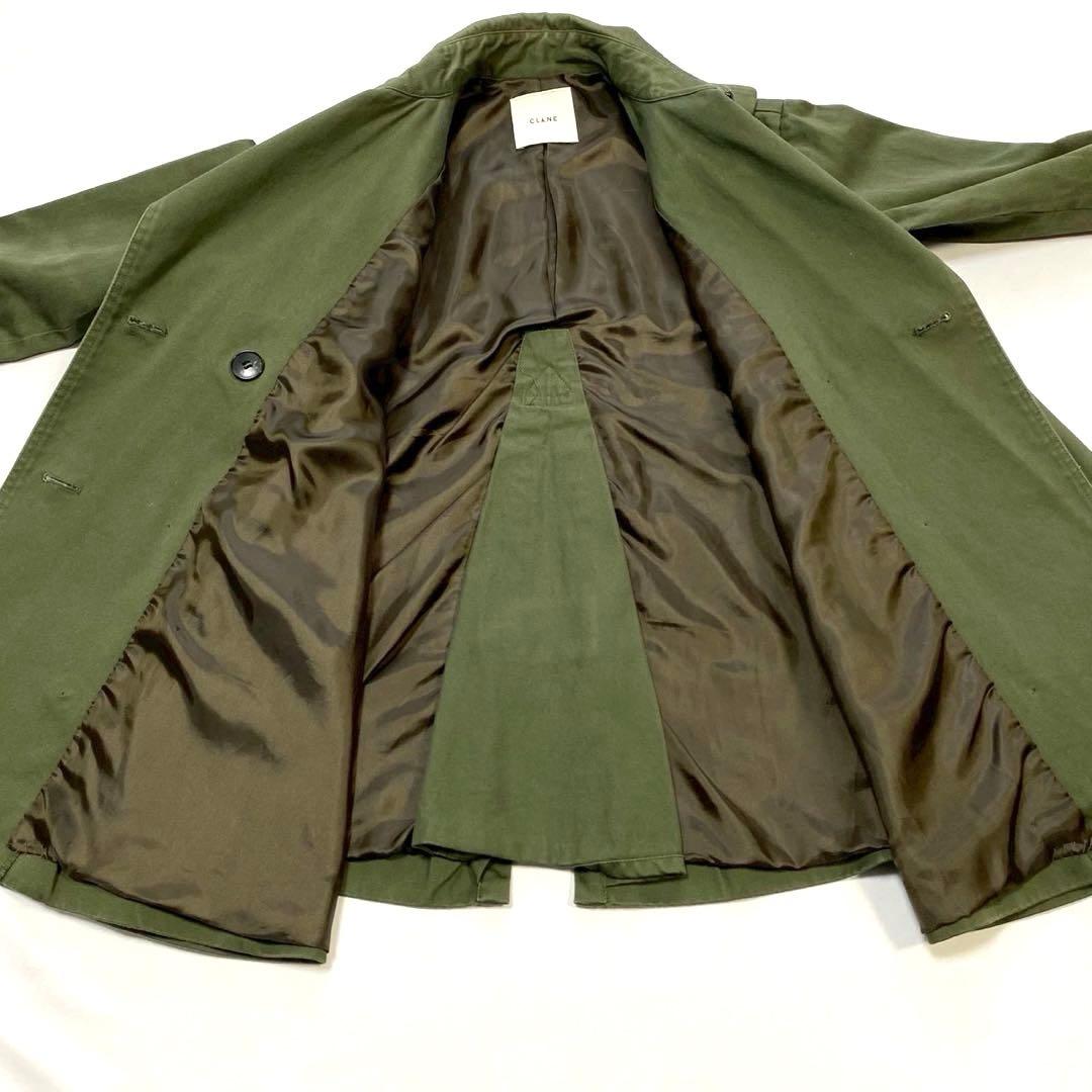 【CLANE】SHORT FLARE TRENCH COAT クラネ　ショート丈