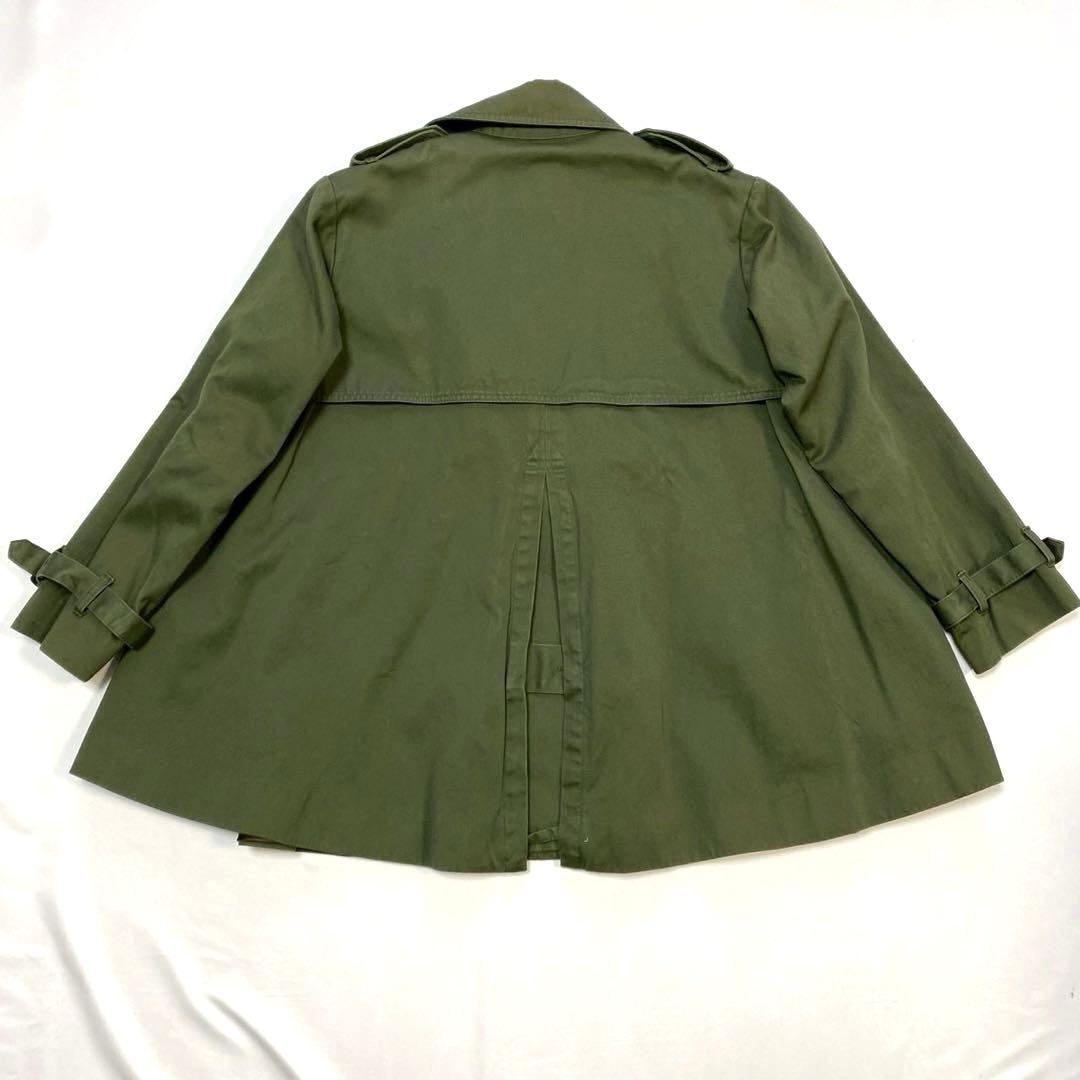 【CLANE】SHORT FLARE TRENCH COAT クラネ　ショート丈