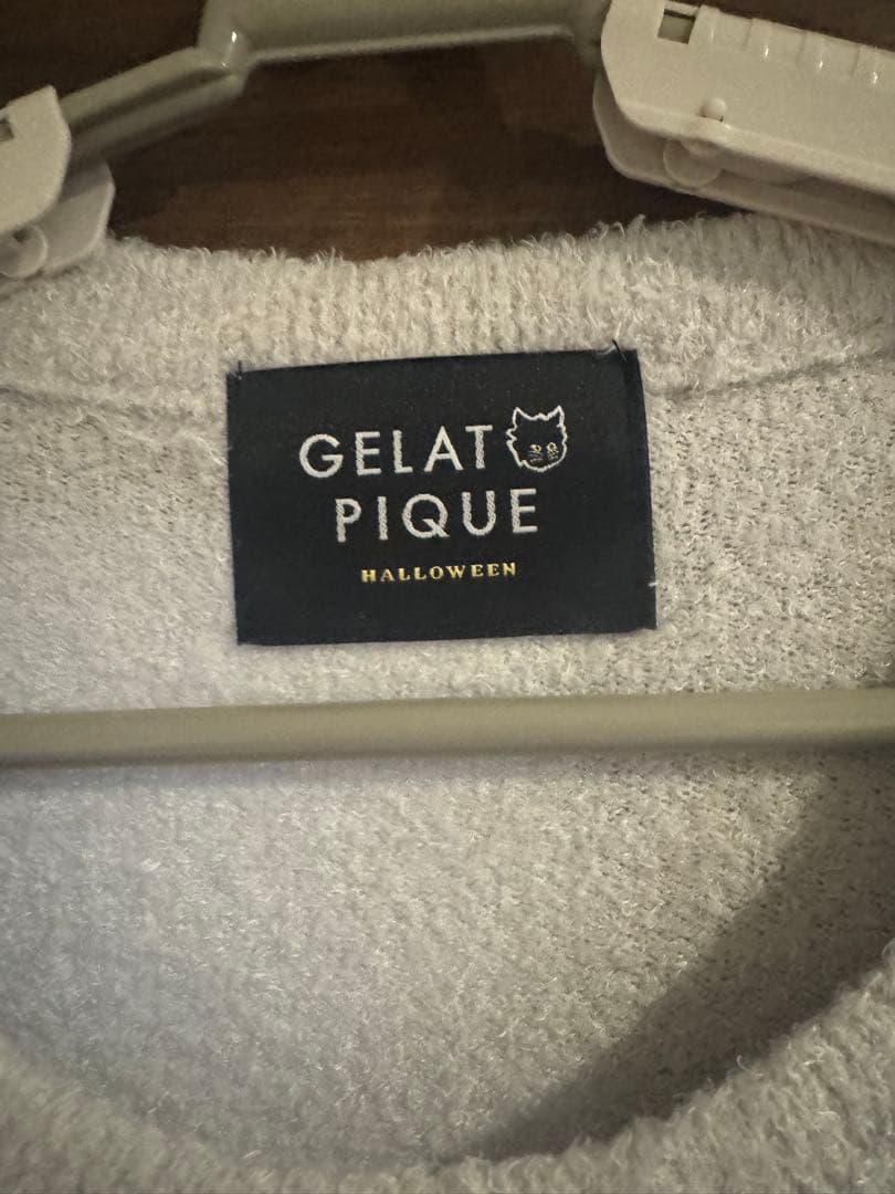 極美品 GELAT PIQUE 猫柄ルームウェア ハロウィン