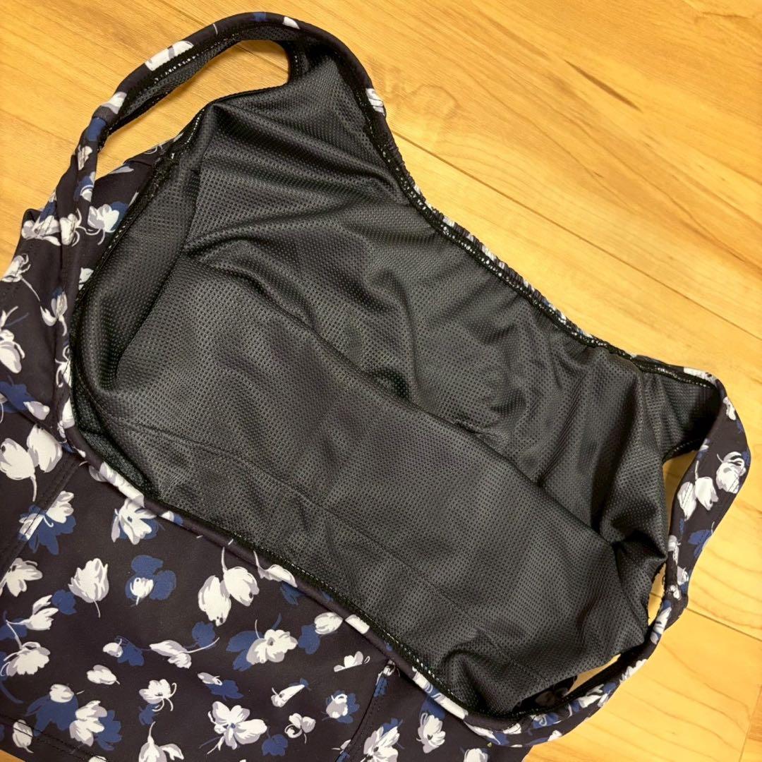 美品 スカーラ/SUKALA ヨガウェア 上下 ヘアバンド 花柄 L 約1.2万
