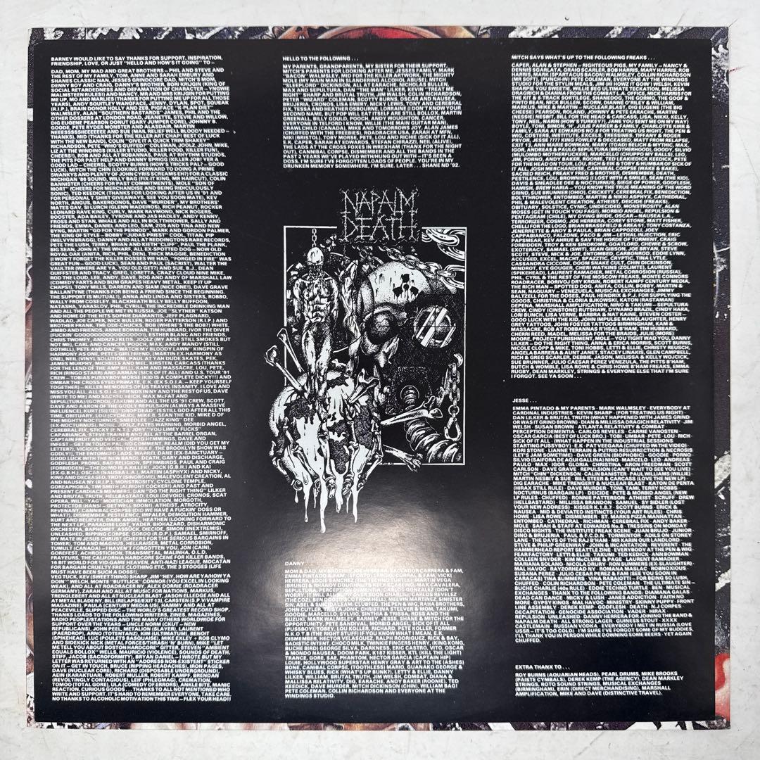 Napalm Death / Utopia Banished レコード LP