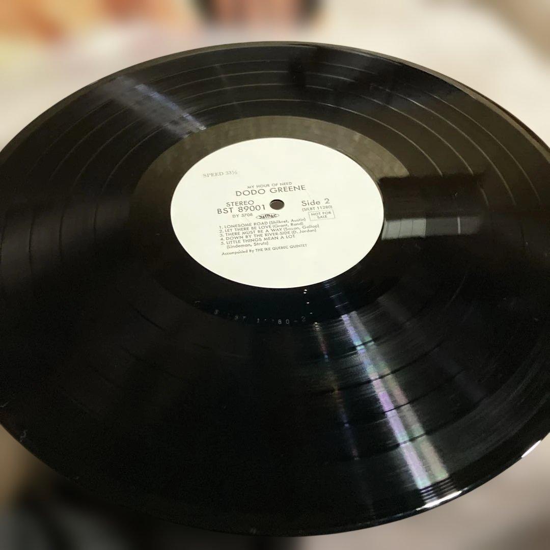 【美品】DODO GREENE my hour of need LP