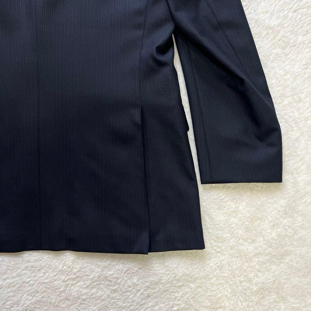 極美品　Burberry バーバリー　セットアップ　スーツ　上下　黒　XL相当