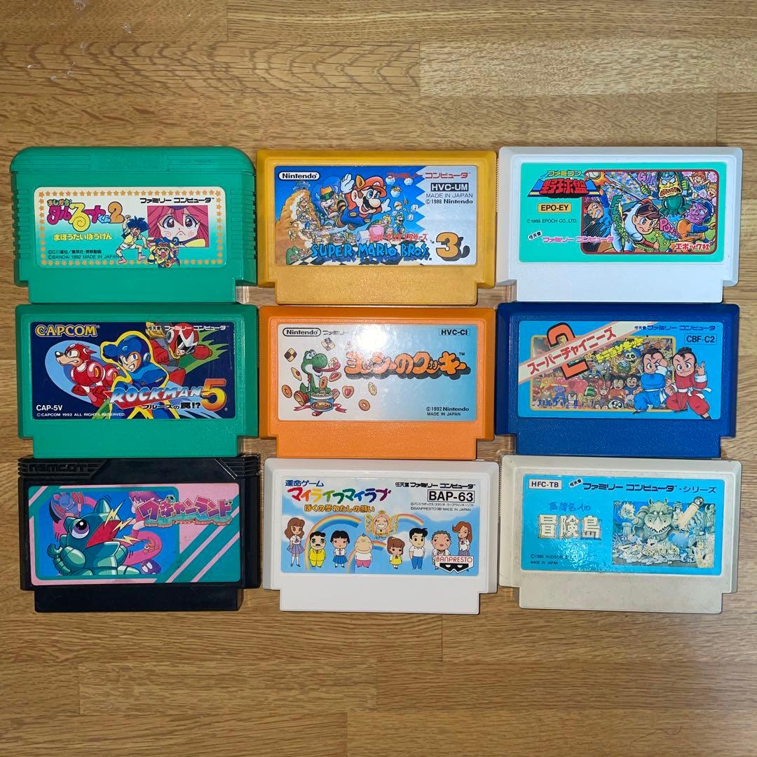 ファミコン・スーパーファミコン35本セット＋オマケ（データック）