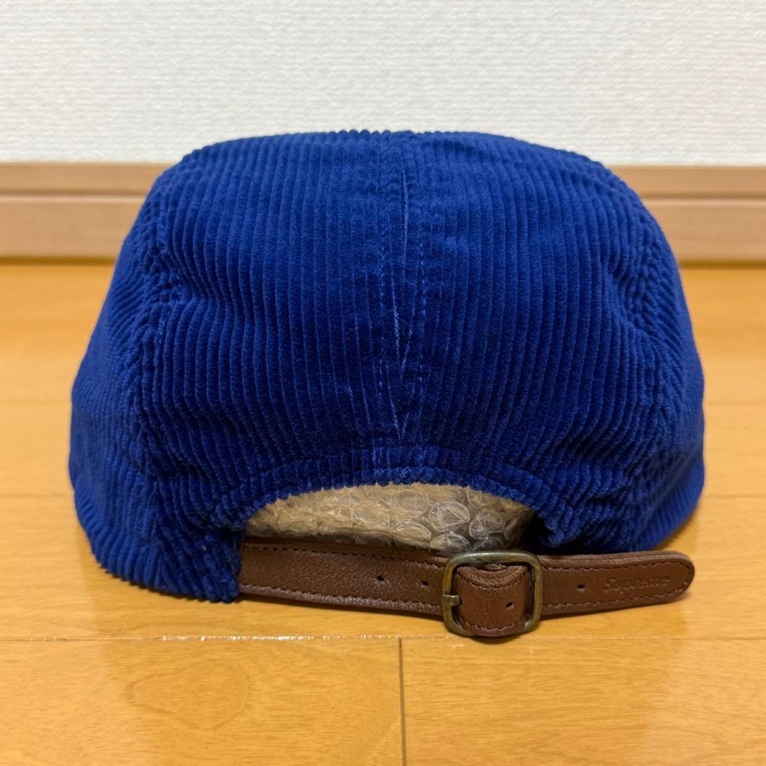 Supreme Corduroy Camp Cap ロイヤル 17ss