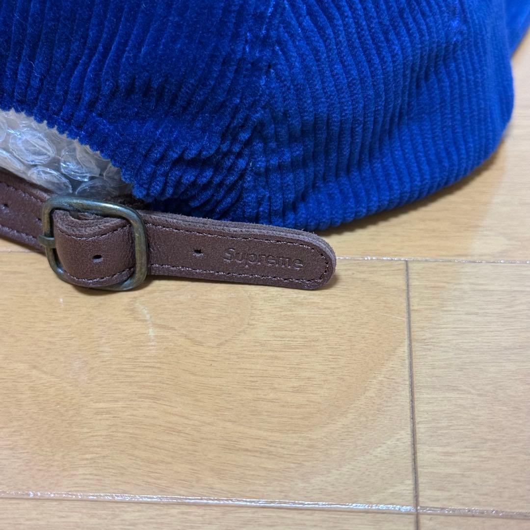 Supreme Corduroy Camp Cap ロイヤル 17ss