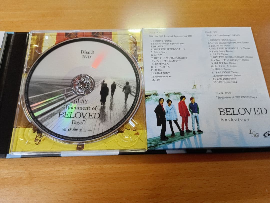 GLAY BELOVED Anthology CD+DVD3枚組 アンソロジー版